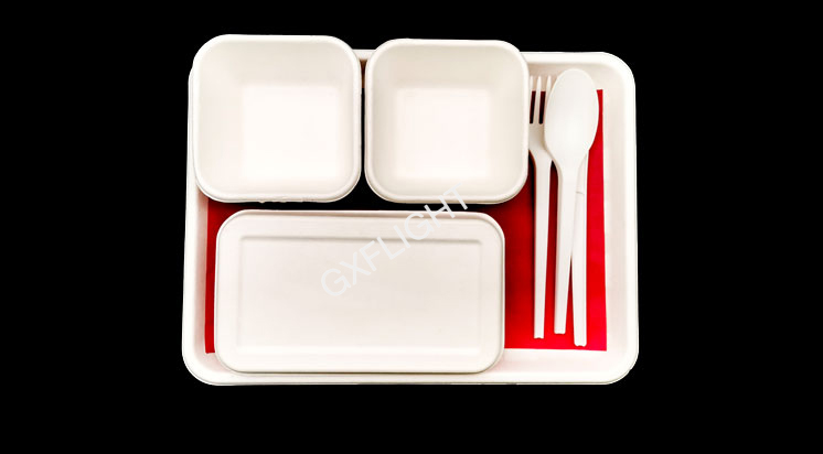Sugarcane Tableware Set