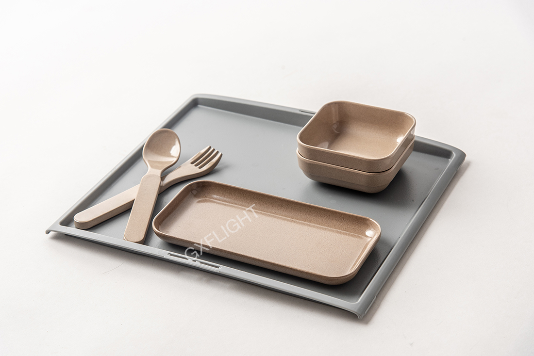 Rotable Rice Husk Tablewares Rotable Rice Husk Tablewares